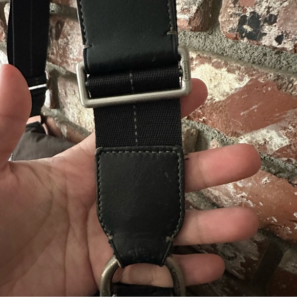 Coach Varick Nylon/ Leather Crossbody Messenger Bag 
 No. F1282-F70680 - Picture 4 of 12